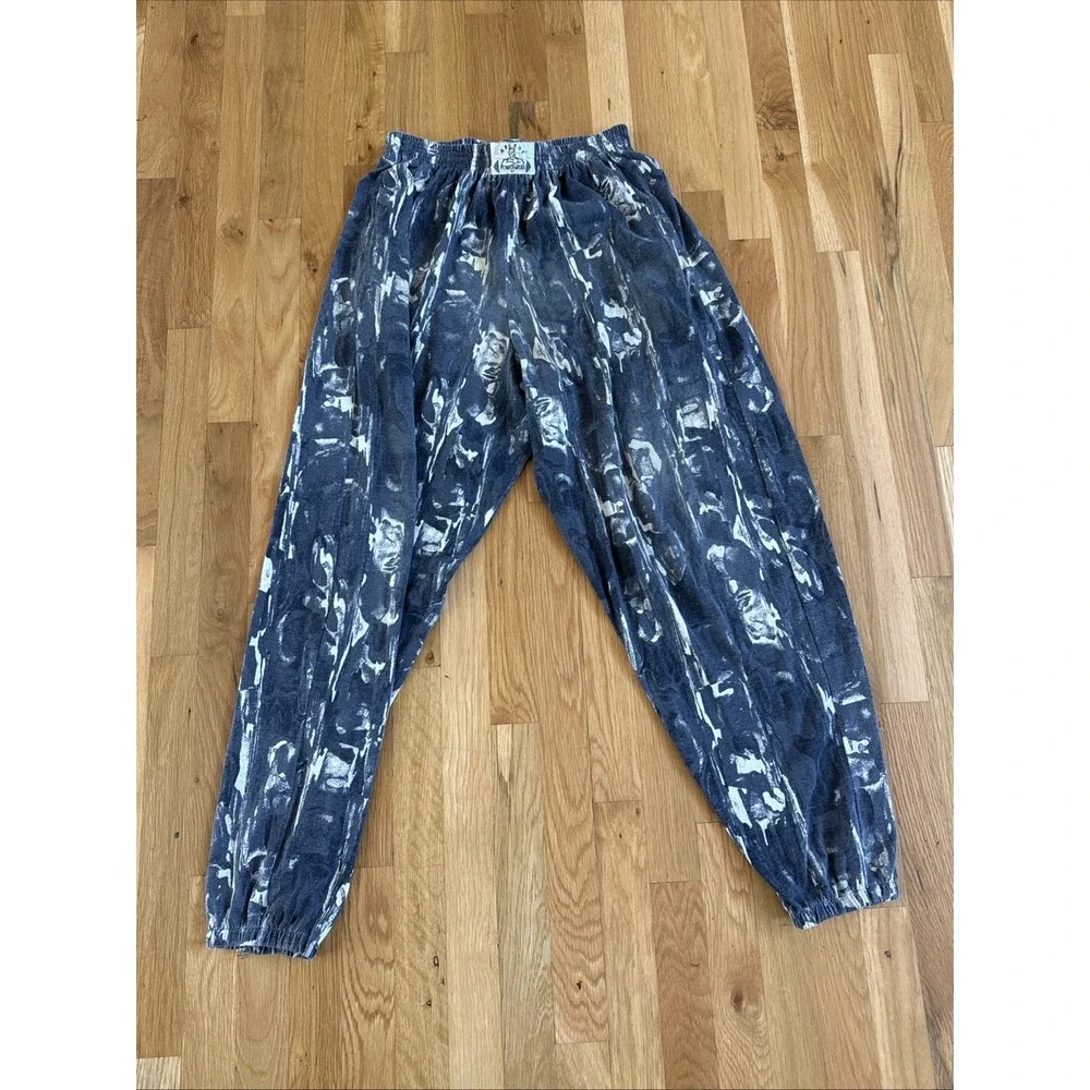 Vtg 80-90s Arcade Power Wear Bodybuilder Muscle Beach Baggy MC Hammer Parachute